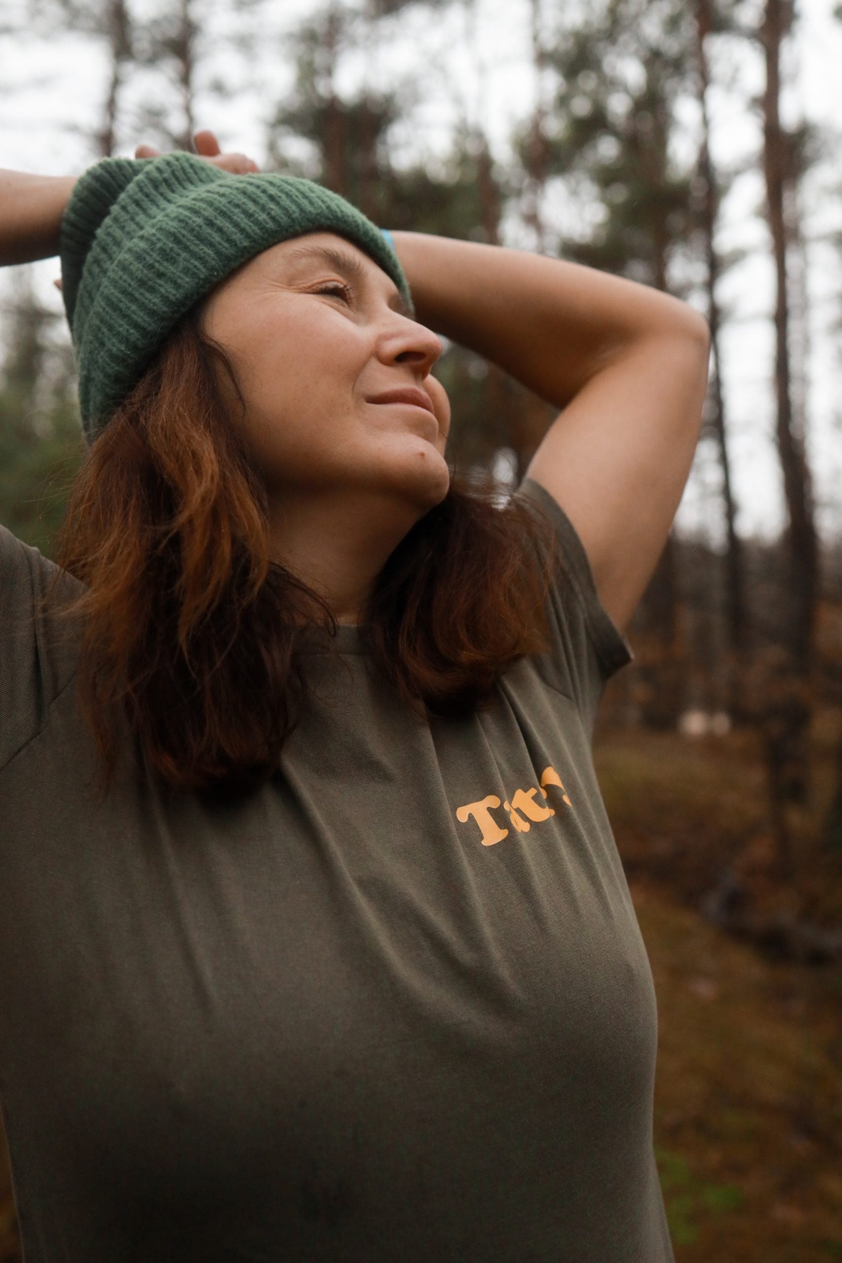 T shirt Tatry khaki