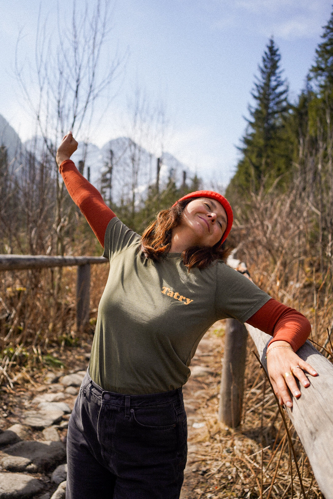 T shirt Tatry khaki