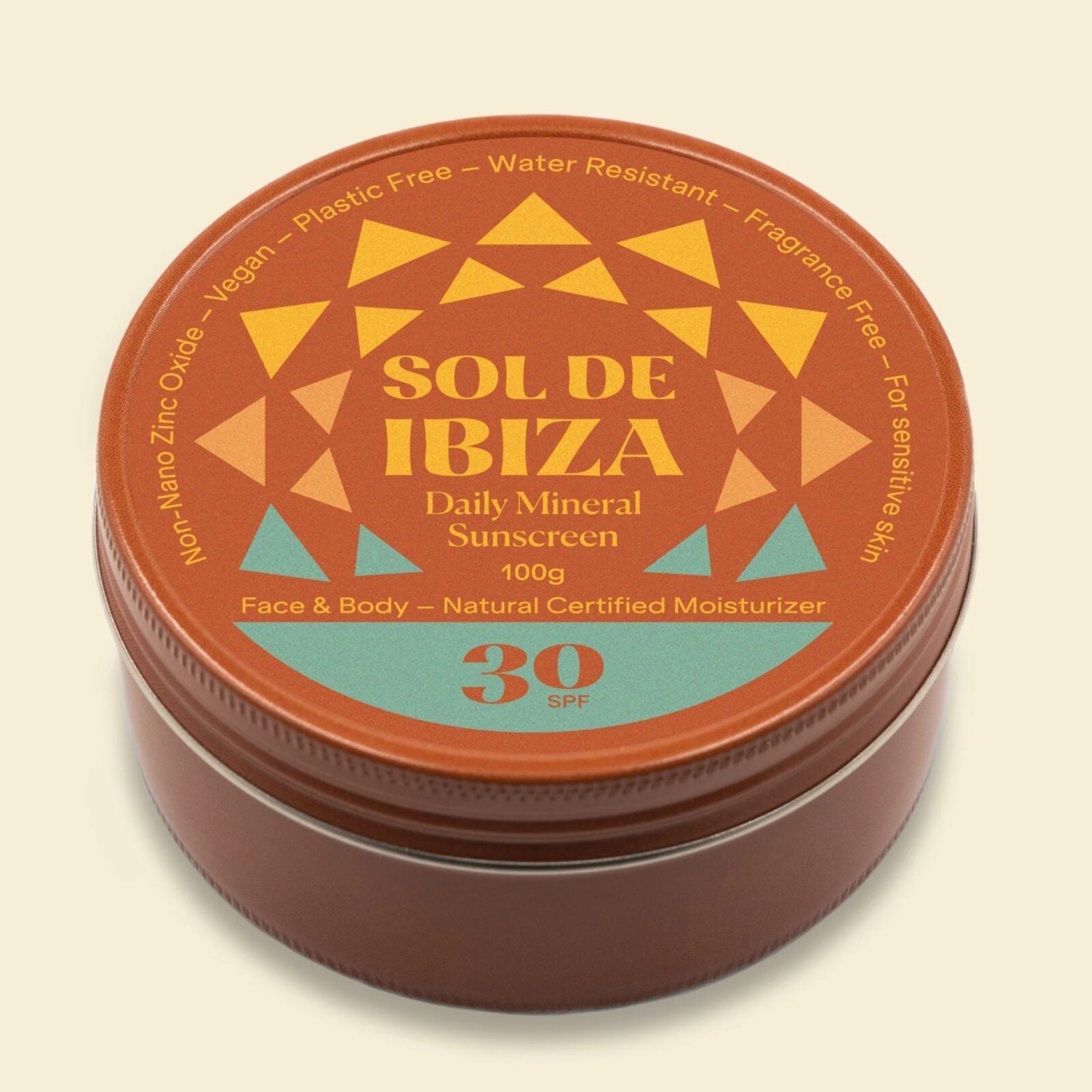 Krem przeciwsłoneczny w puszce Daily Mineral Sunscreen SPF30