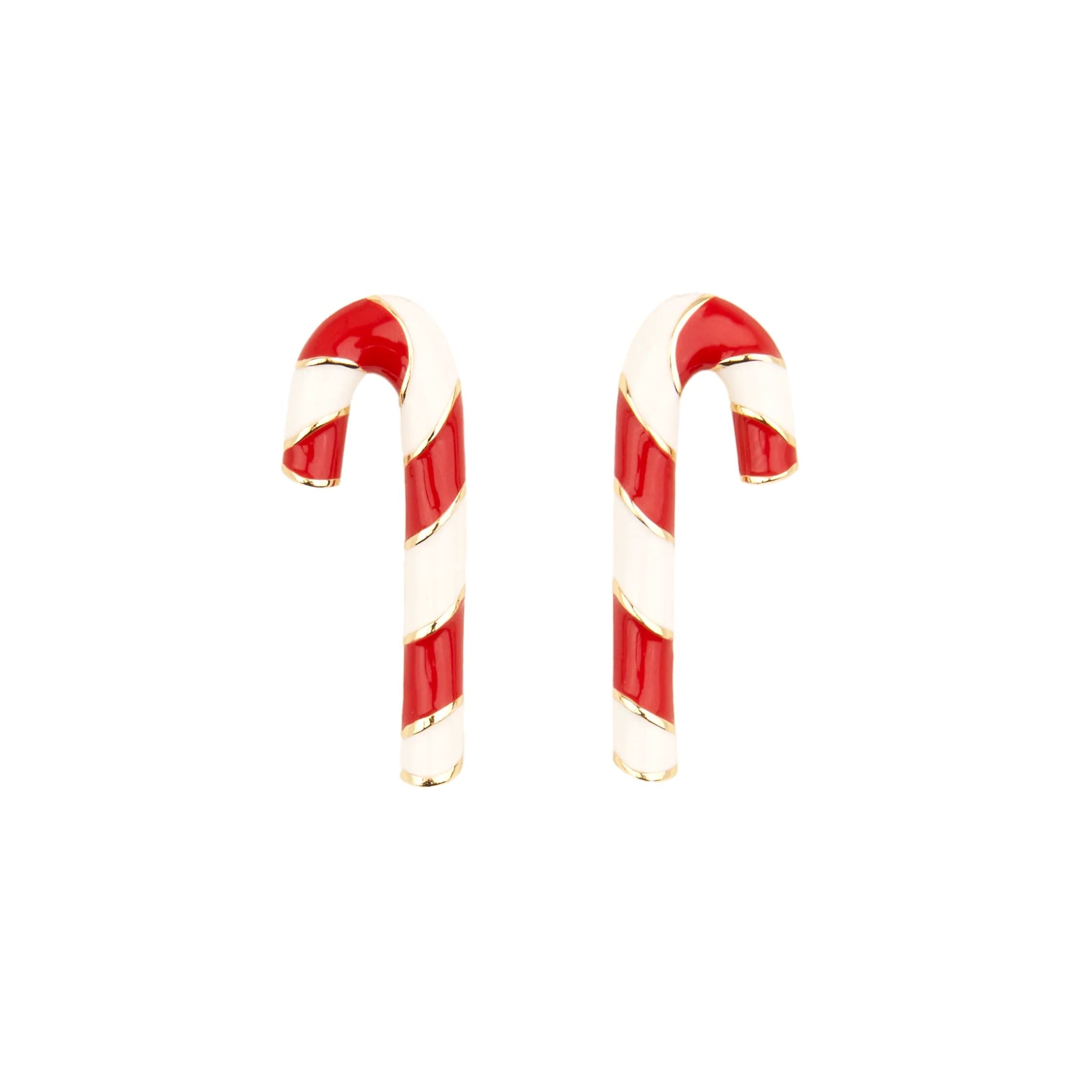 Kolczyki Candy Cane