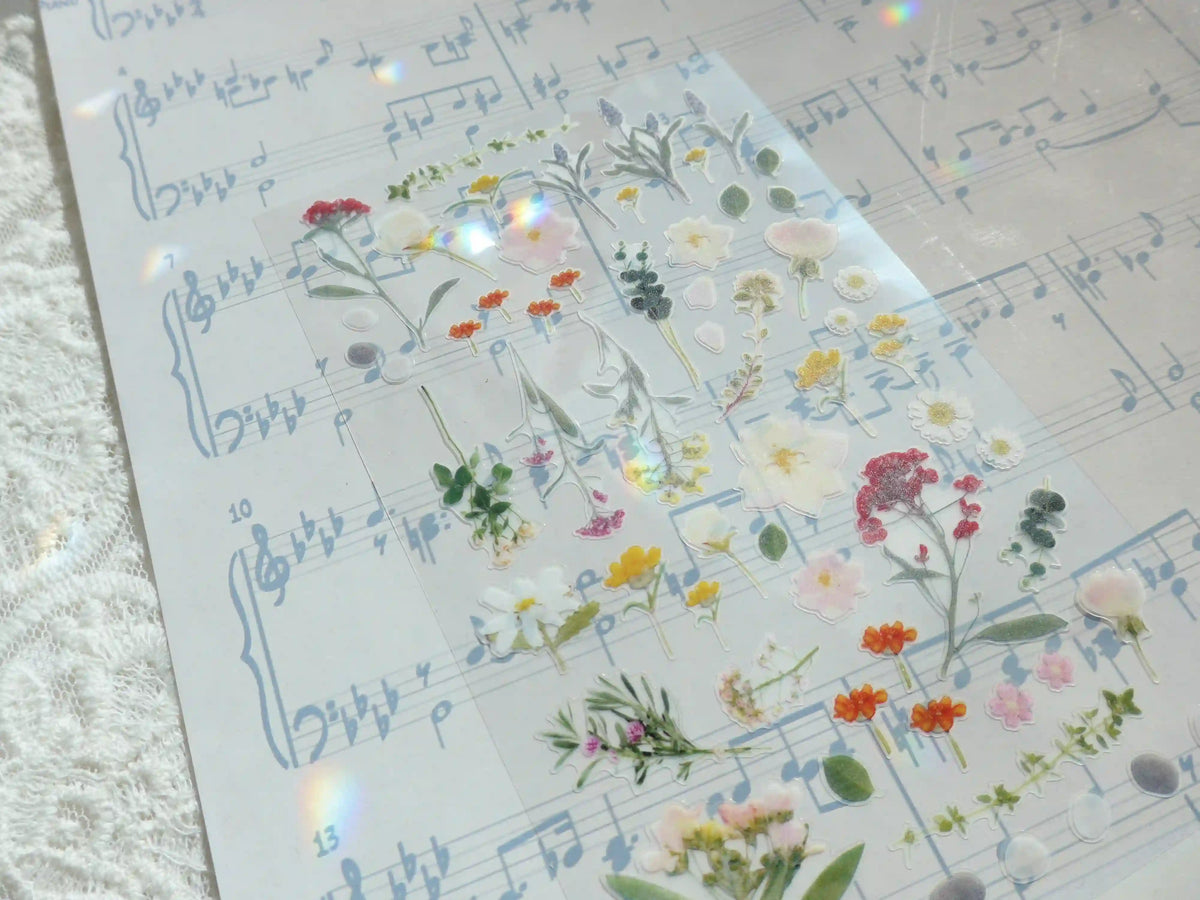 Naklejki Flower Letter od Suatelier SLOU