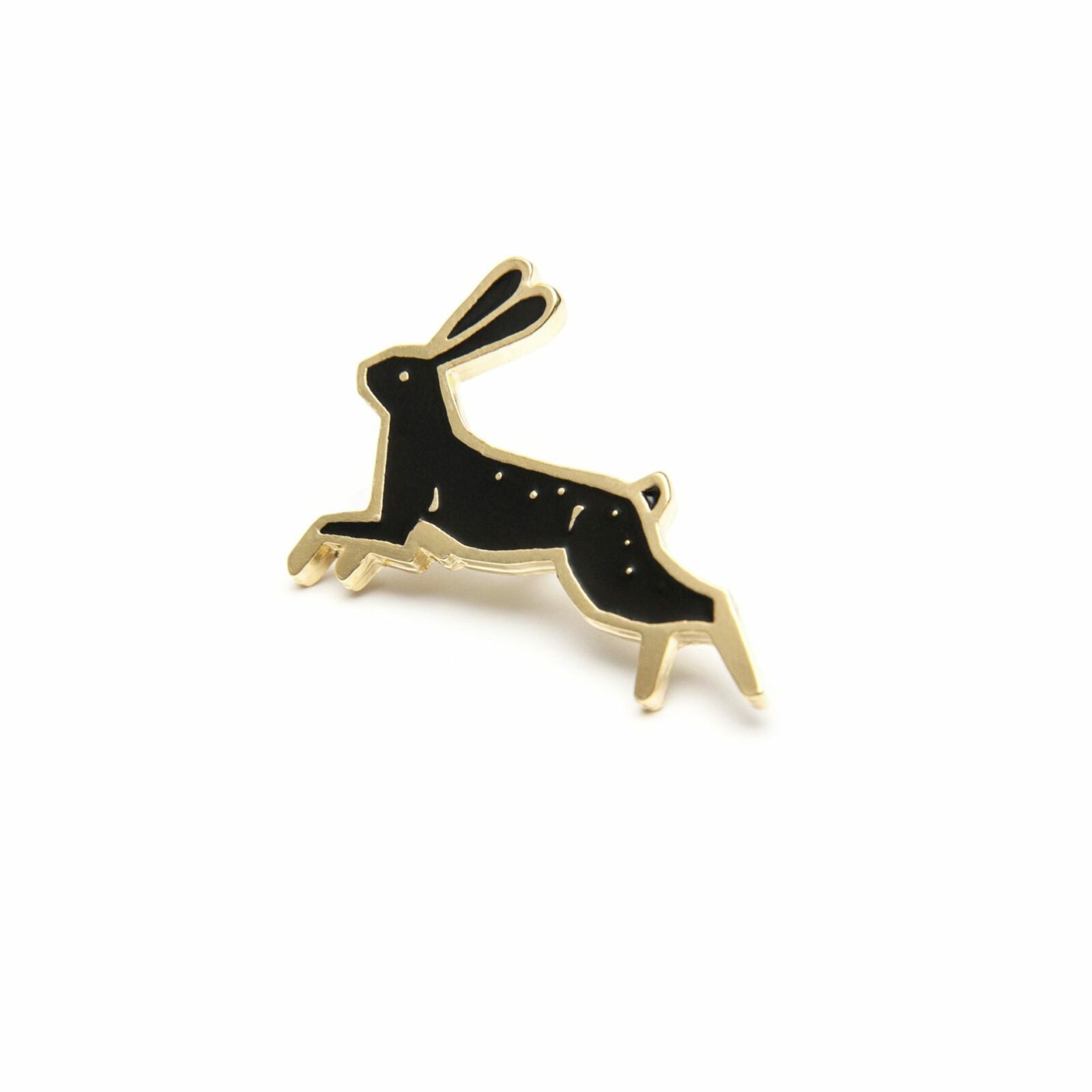 Pin Zając bielak czarny