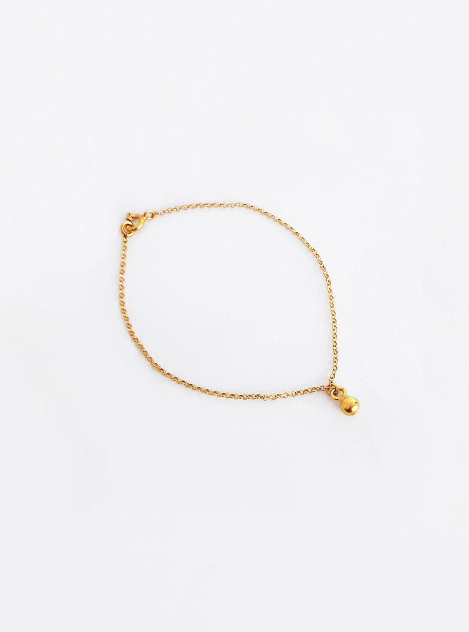 Bransoletka Kulka pozłacana