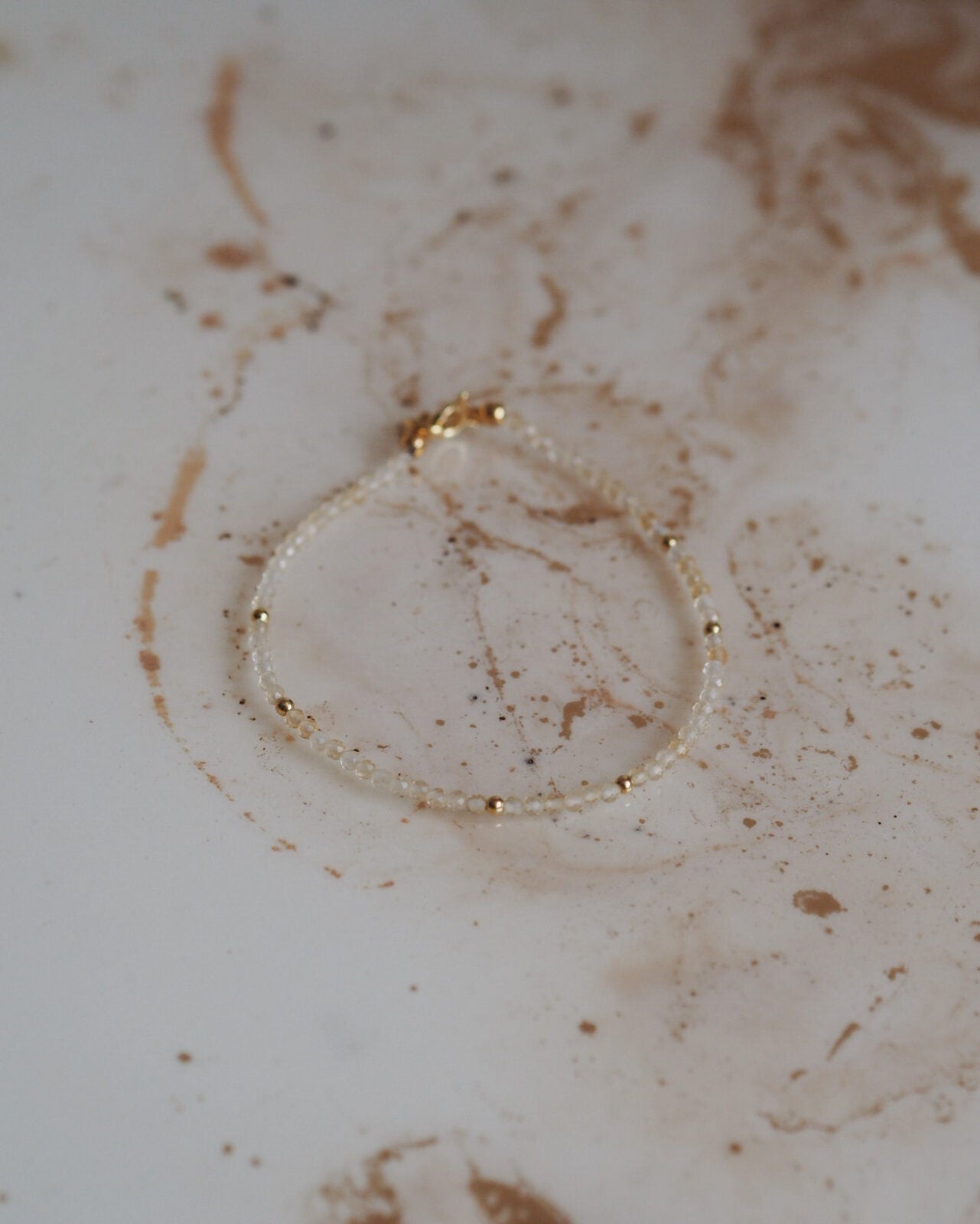 Bransoletka Nawleczone Cytryn