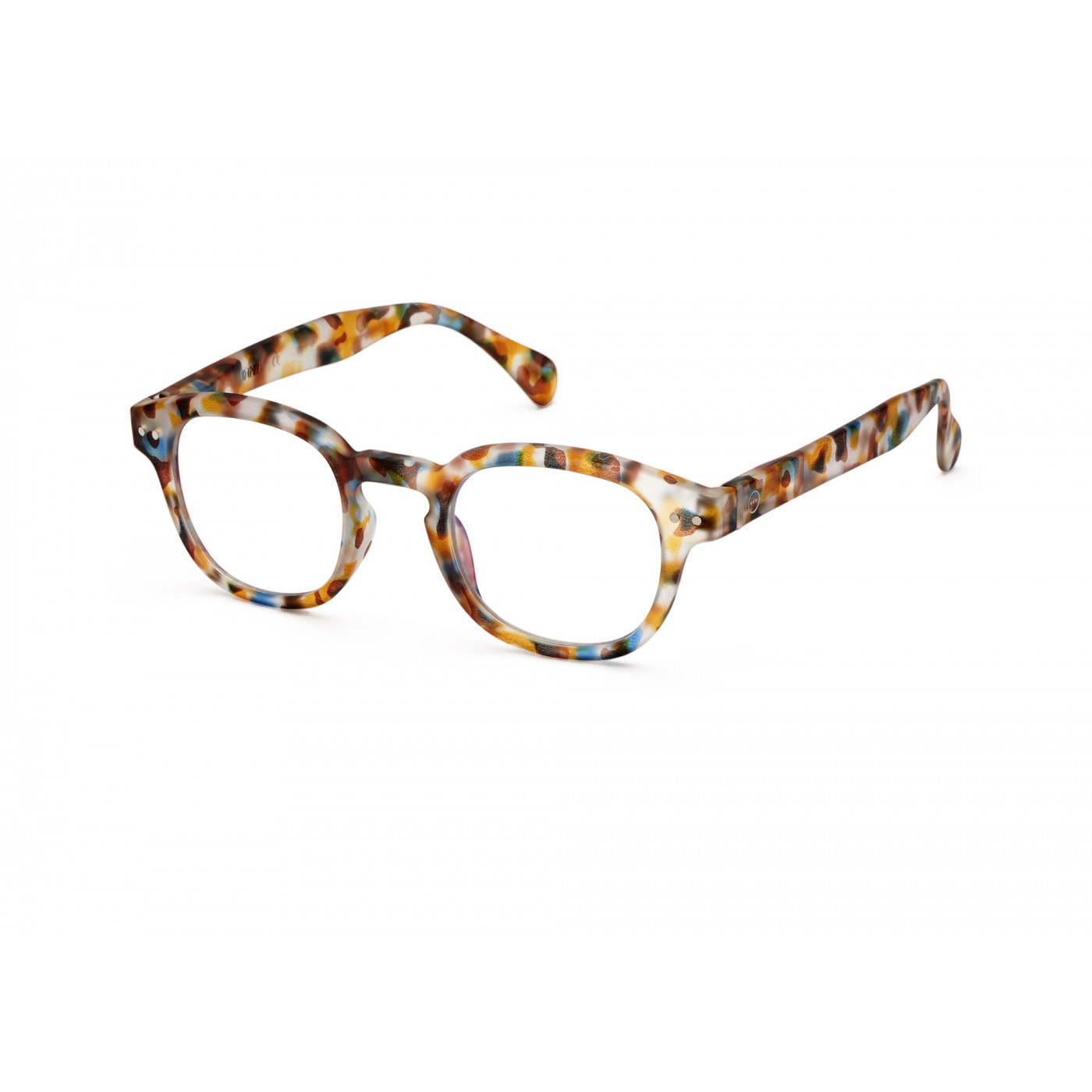 Okulary Screen Reading #C Blue Tortoise +0