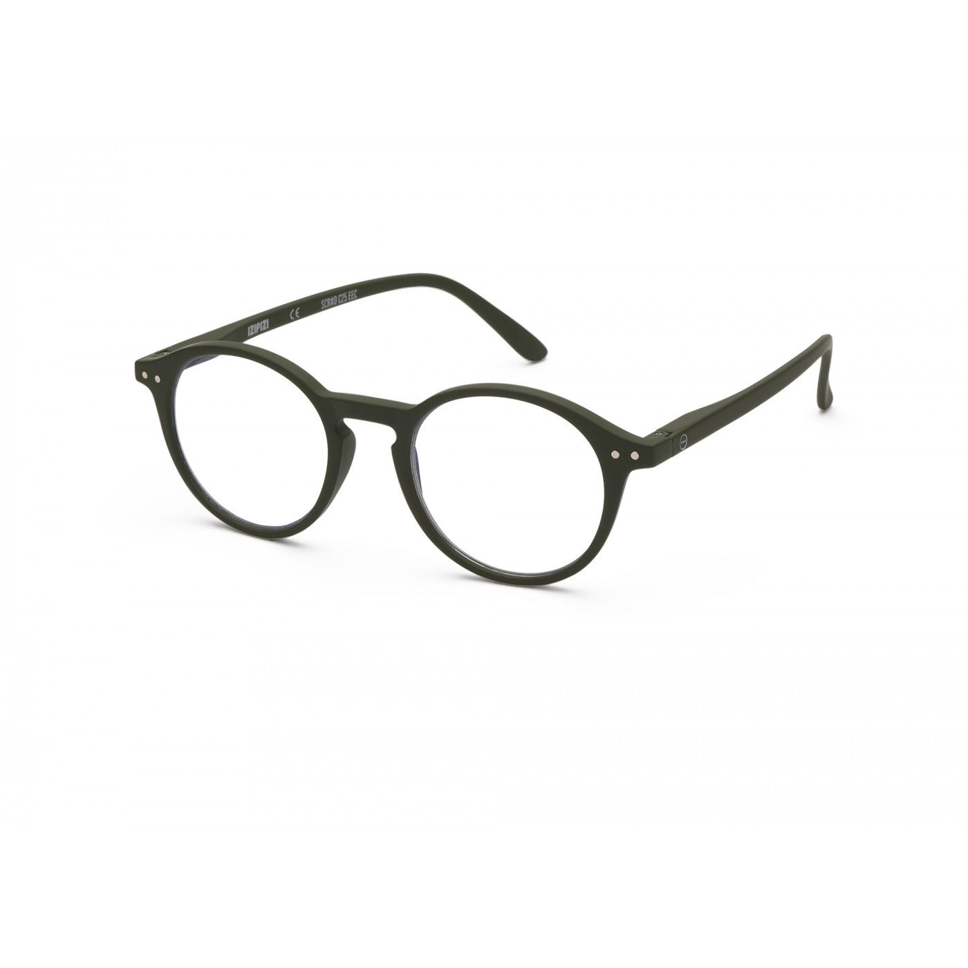 Okulary Screen Reading #D Kaki Green +1