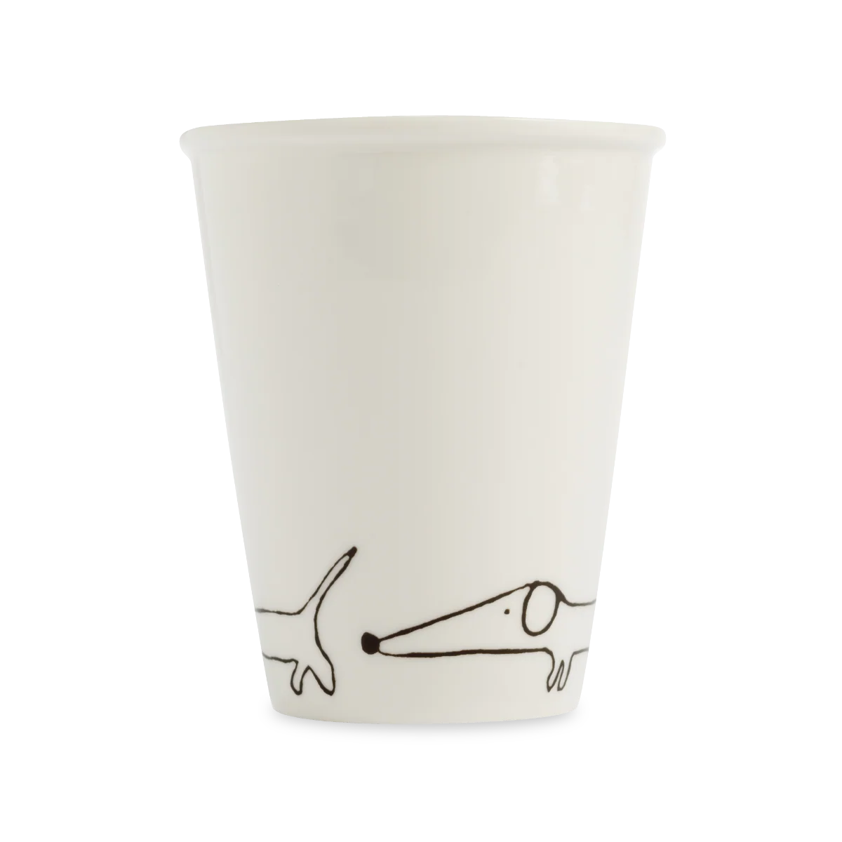 Kubek porcelanowy teckel SLOU