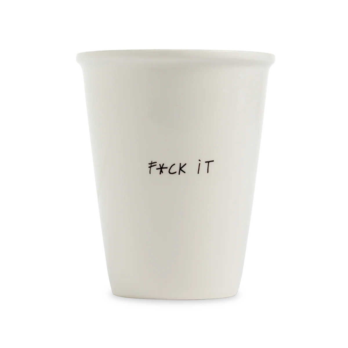 Kubek porcelanowy fuck it SLOU