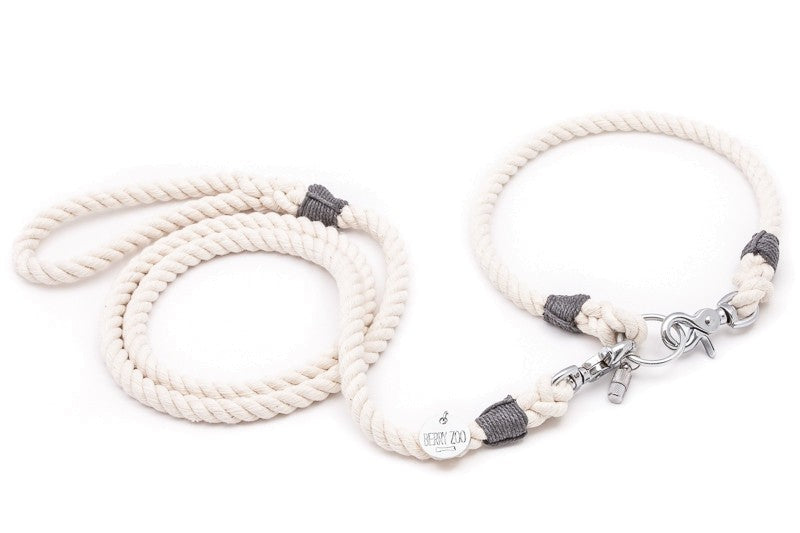 Smycz Natural Silver