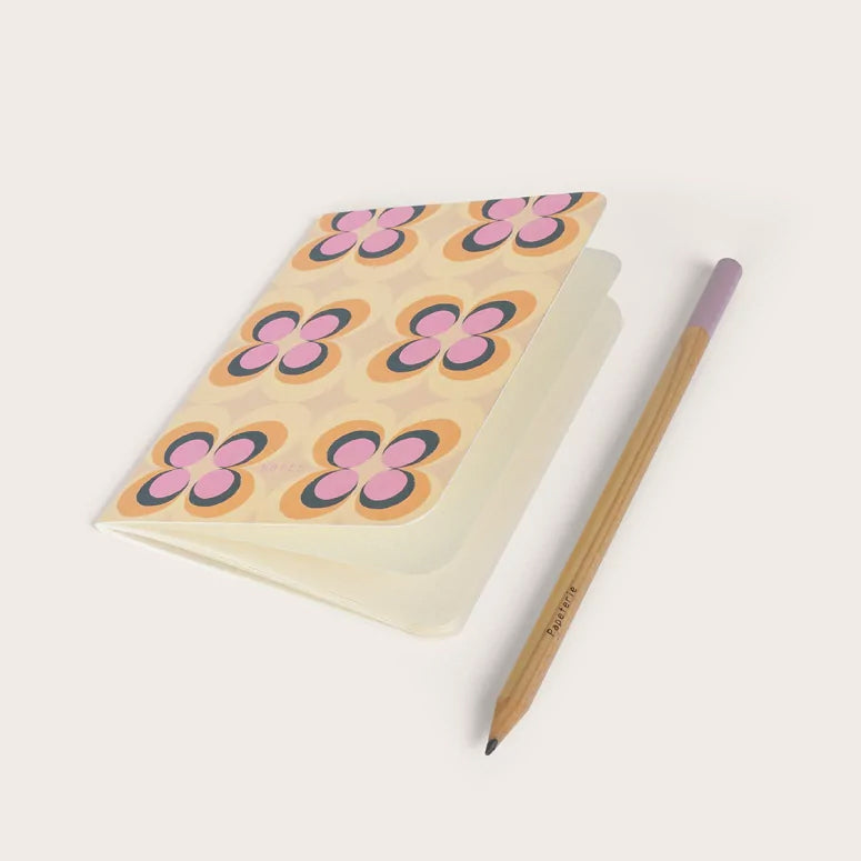 Mini notes Fiołki