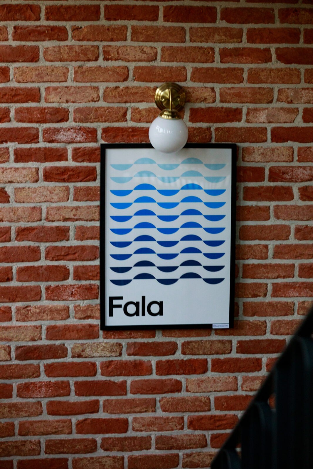 Plakat Fala