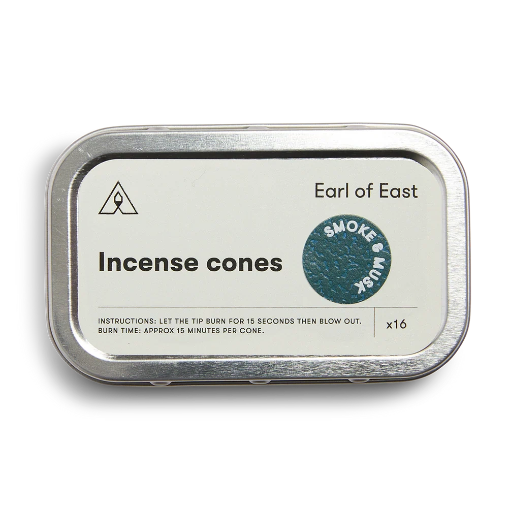 Kadzidła stożkowe Smoke &amp; Musk – Earl of East