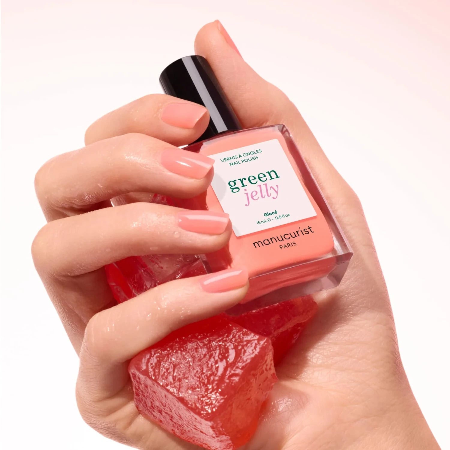 Lakier do paznokci Green Jelly – Glacé od Manucurist 