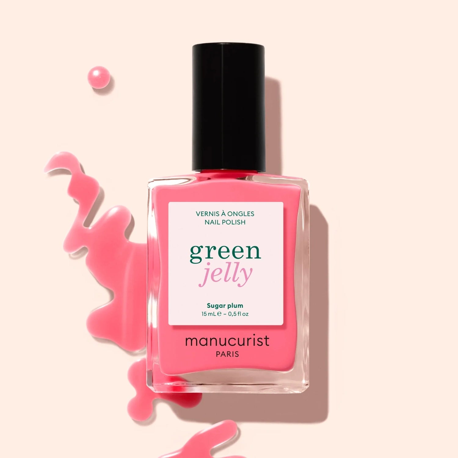 Lakier do paznokci Green Jelly – Sugar Plum od &nbsp;Manucurist 
