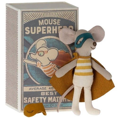 Myszka Superhero w pudełku