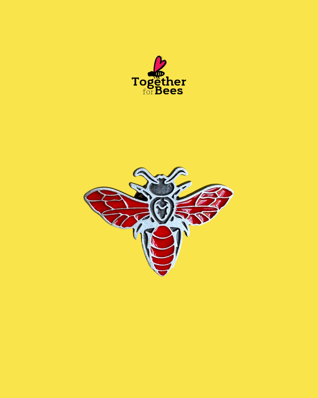 Pin Pszczoła — Małgorzata Rusiecka Together for Bees