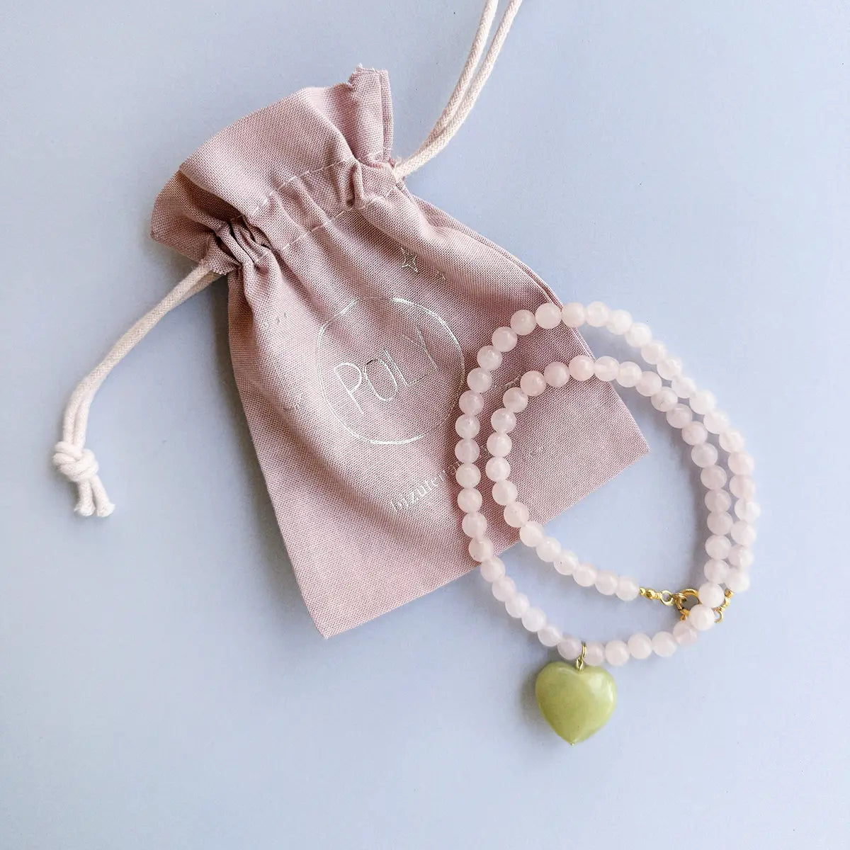 Naszyjnik z kamieni Candy Heart – Poly SLOU