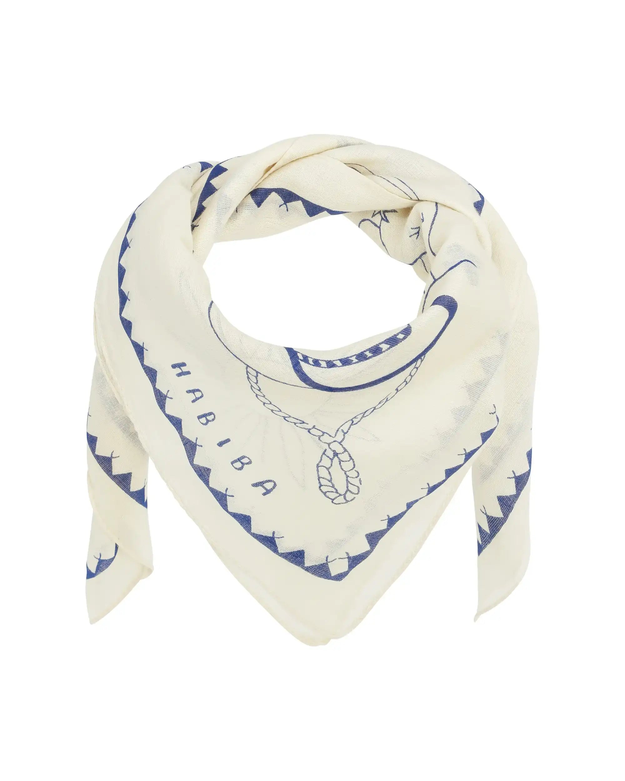 Polly Solo Bandana – Japan Blue