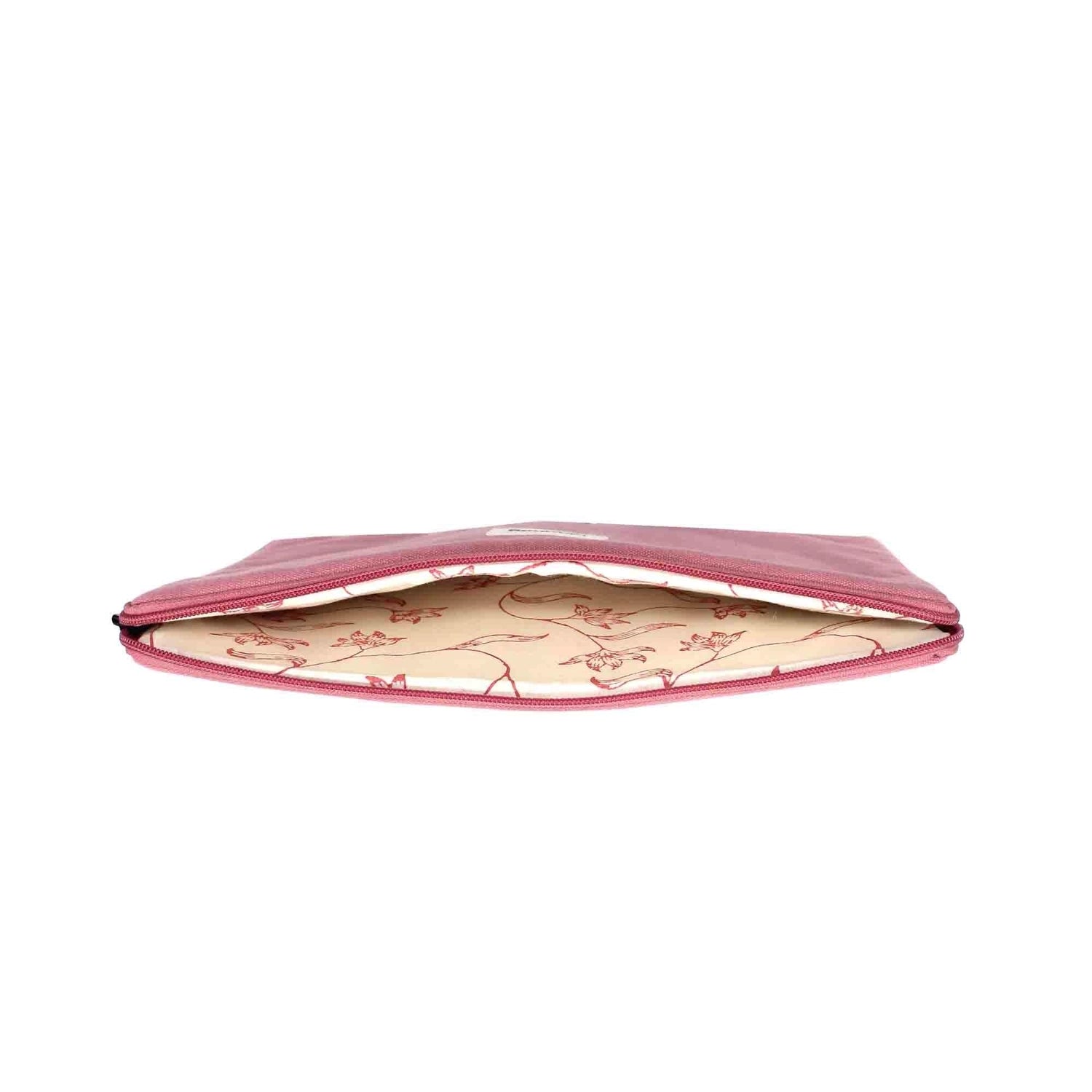 Pokrowiec na laptopa Ava Blush Pink – Hindbag otwarty SLOU
