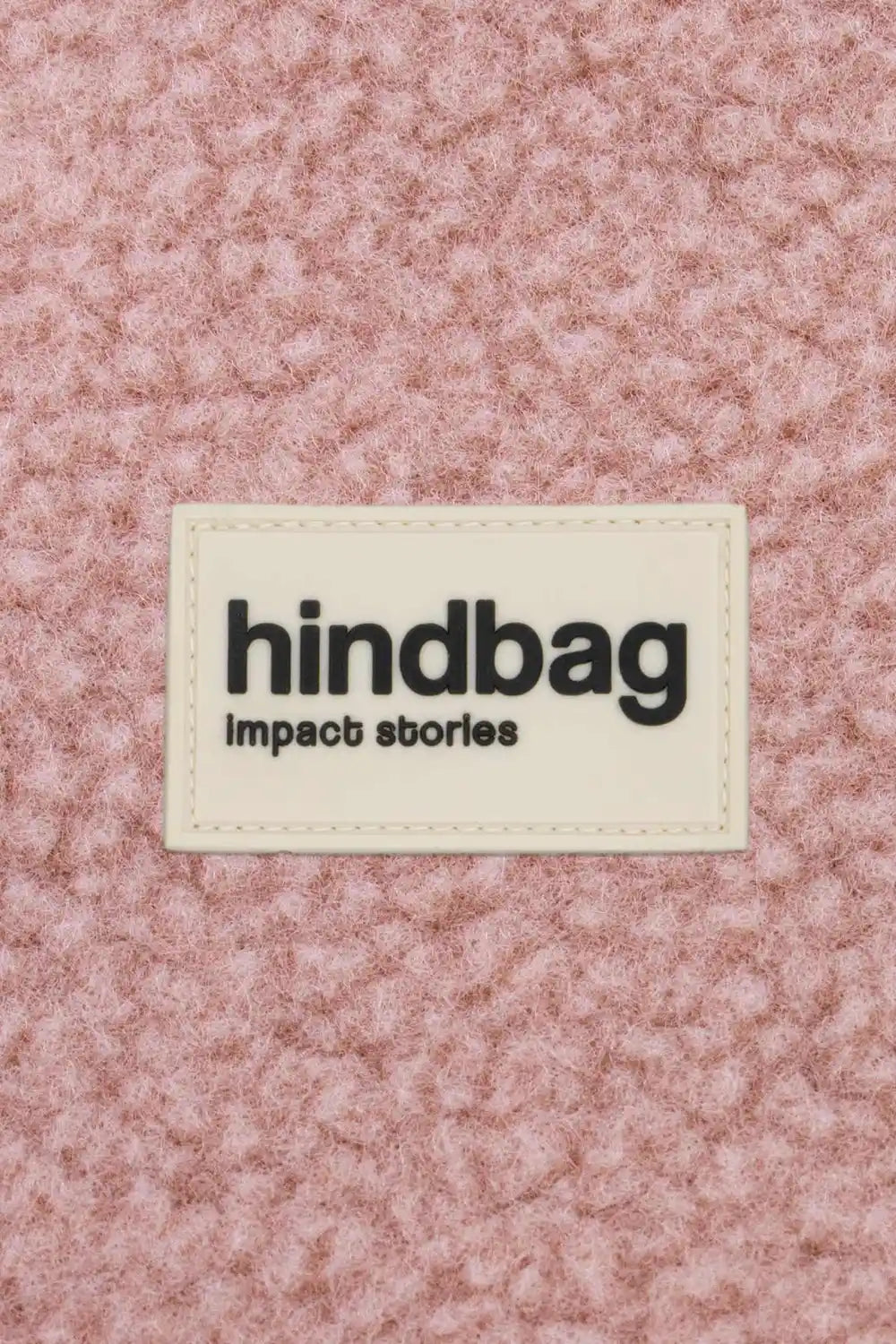 Portfelik Pluszowyt Rose Poudré – Hindbag zoom SLOU