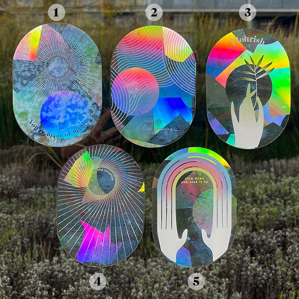 Naklejka tęcza wszystkie 5 wzorów Rainbow maker Rainbow stickers