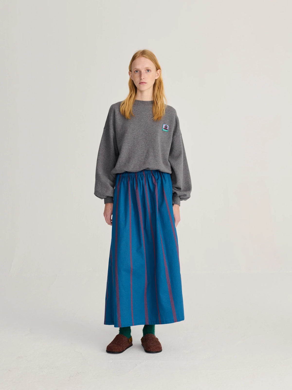 Bluza relaxed Lilac tag