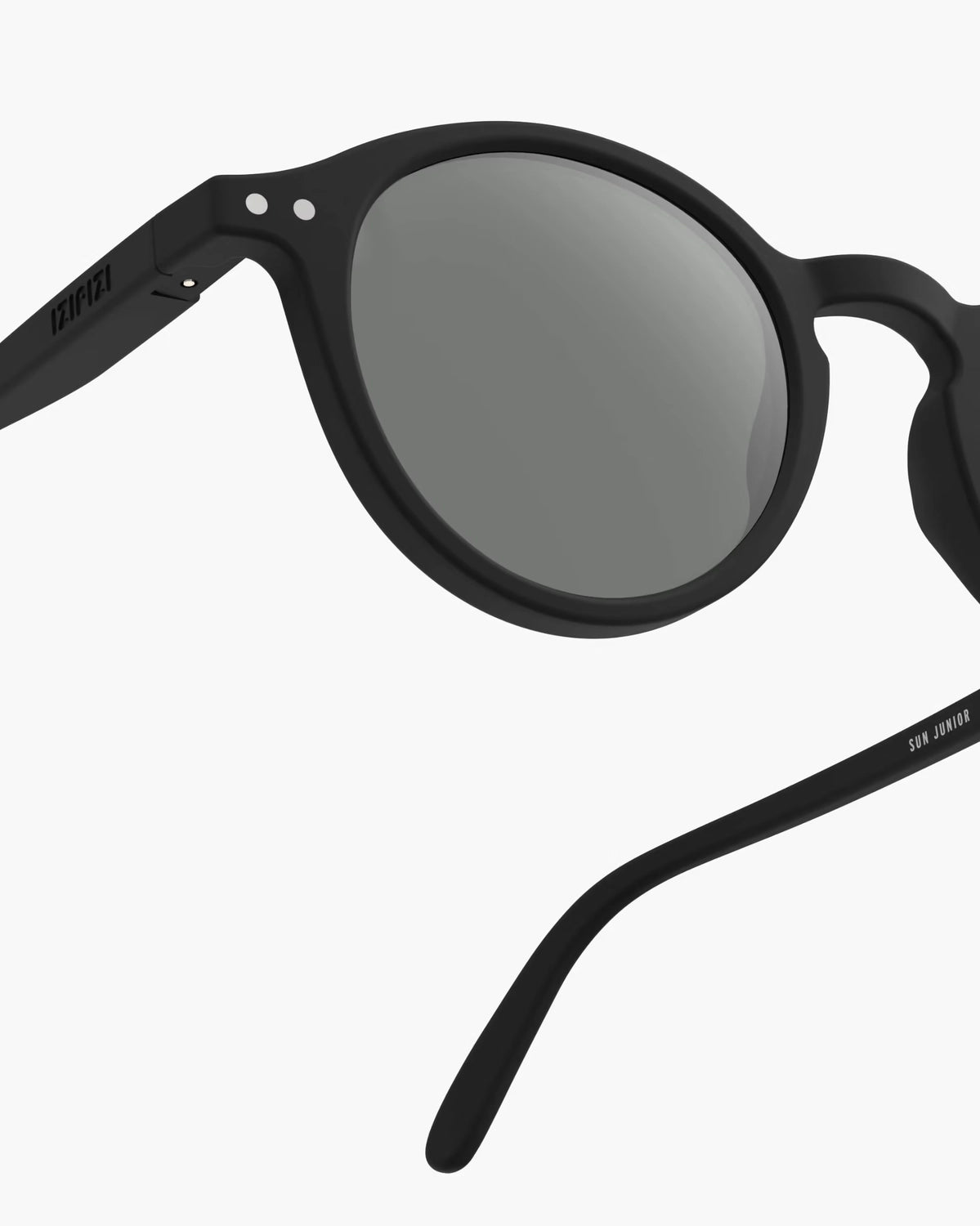 Okulary Izipizi #D Black – detal oprawki i soczewki
