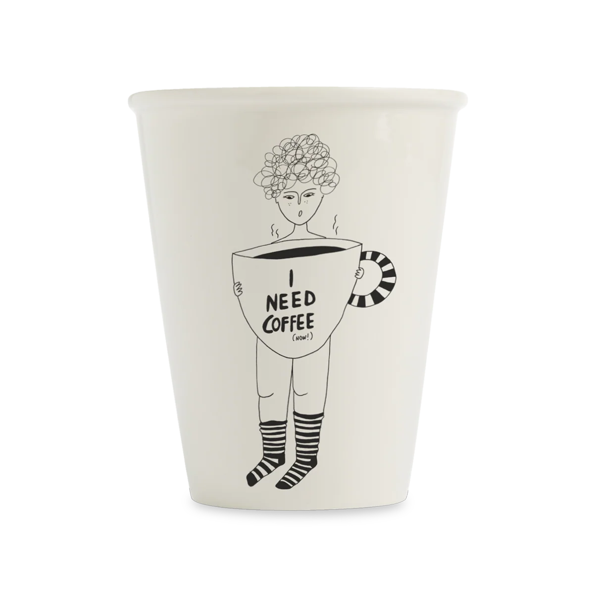 Porcelanowy coffe now SLOU