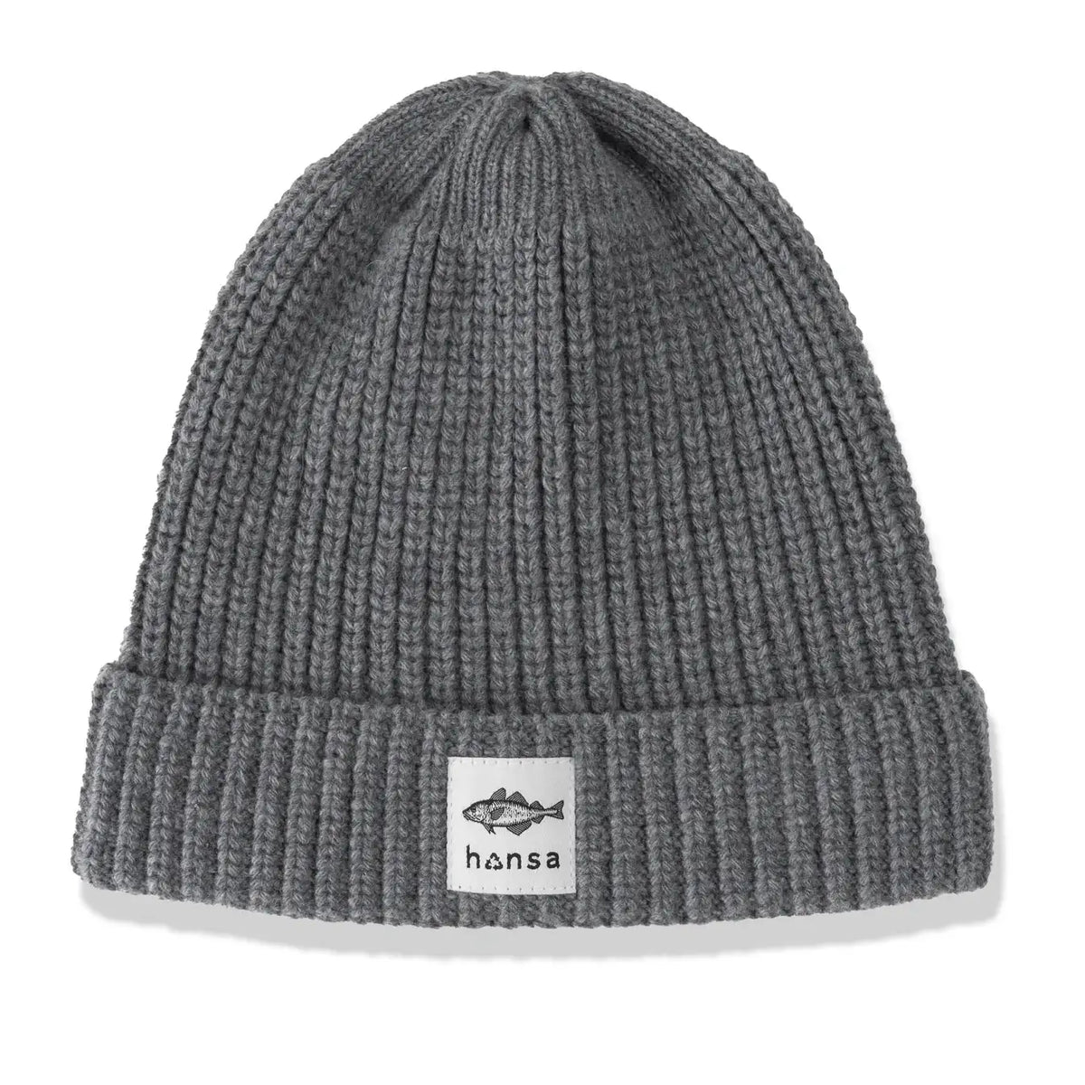 Czapka Beanie Smoke z wełny z recyklingu od Hansa Wear SLOU