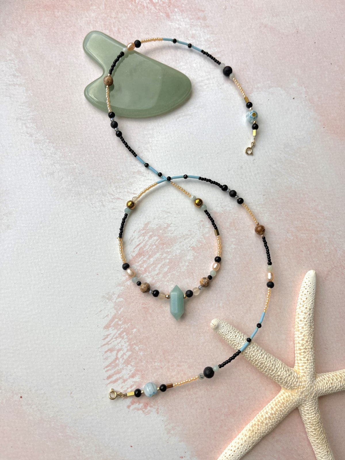 Łańcuszek Watercolor Ocean