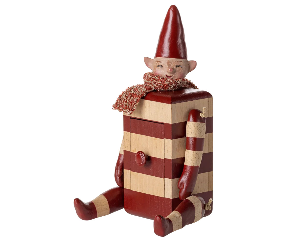 Elf z szufladą Red od Maileg SLOU