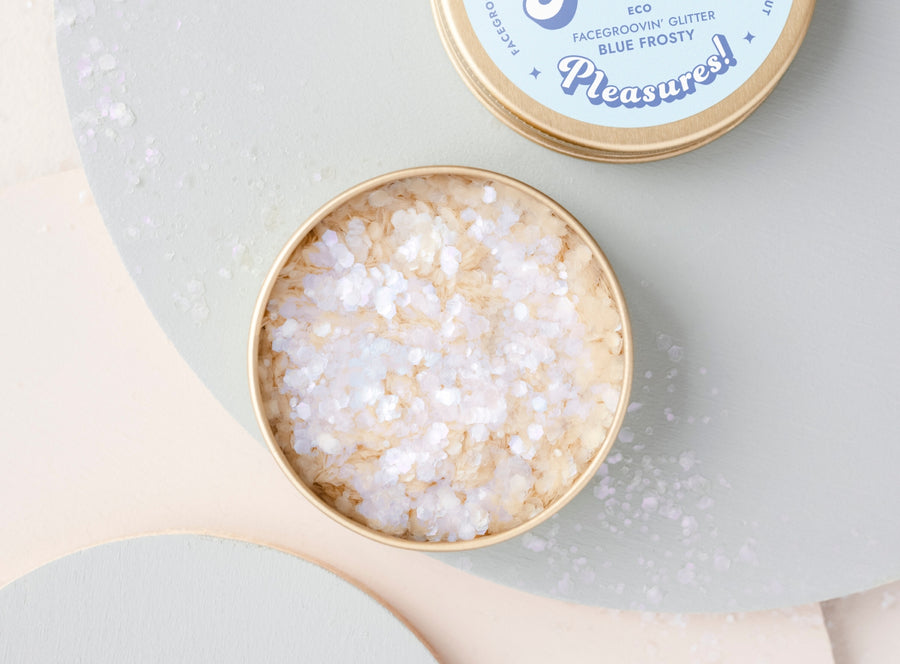 Bio brokat Blue Frosty