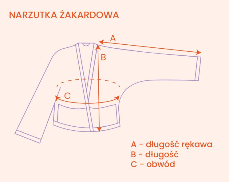 Narzutka żakardowa MALINA od Panama Studio slou