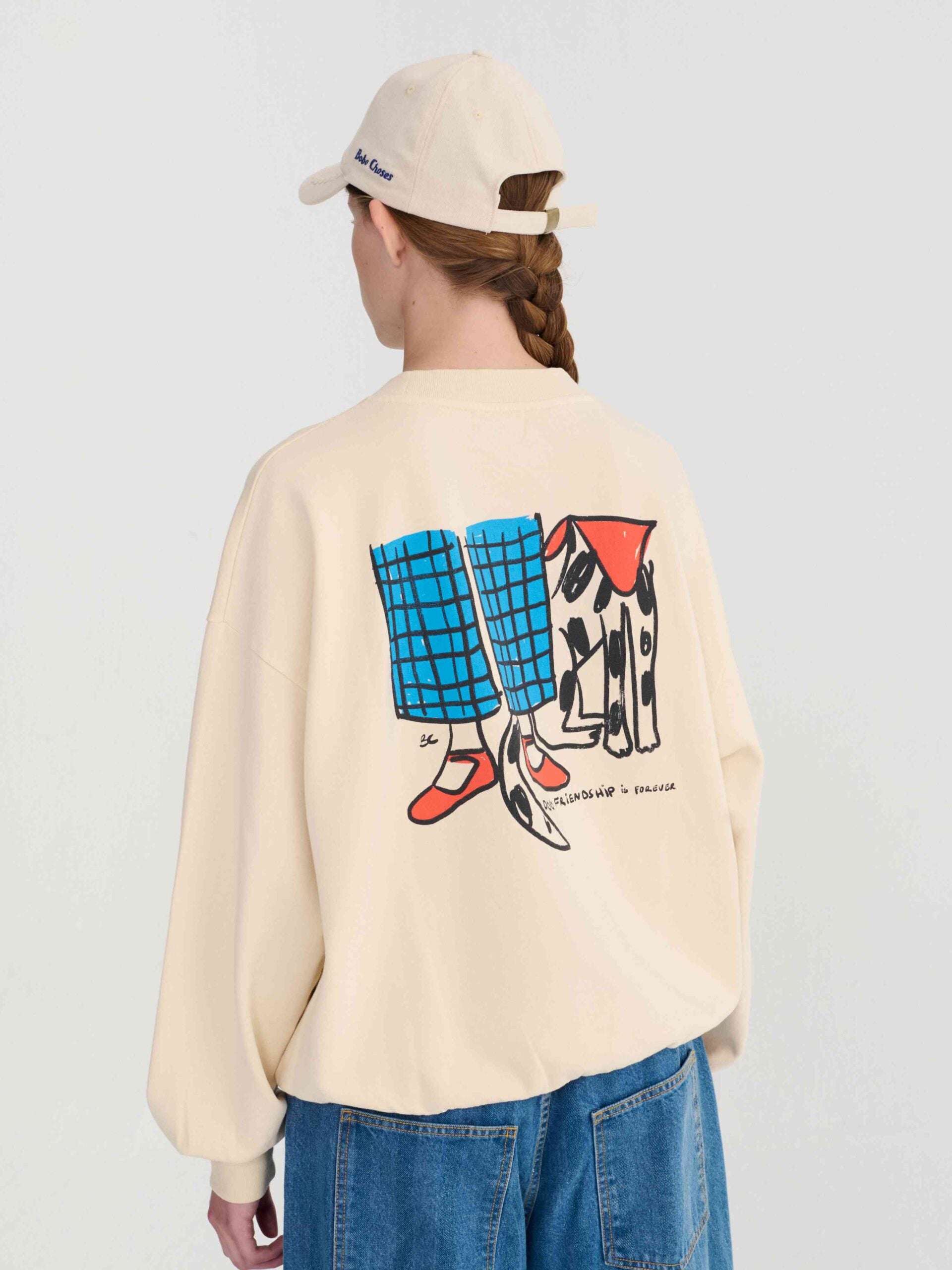 Bluza Dog Friendship Off White
