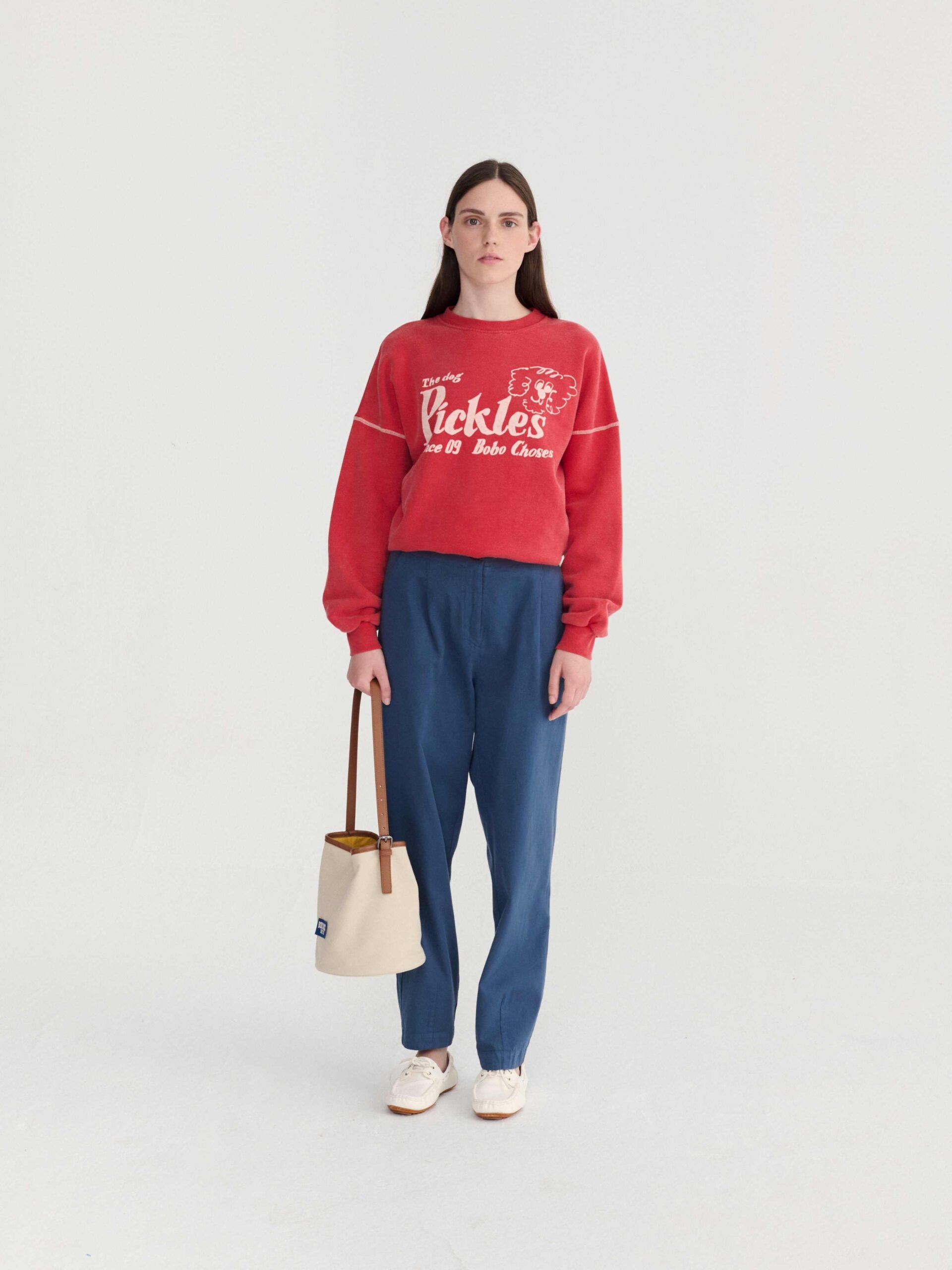 Spodnie Pleated Straight Leg