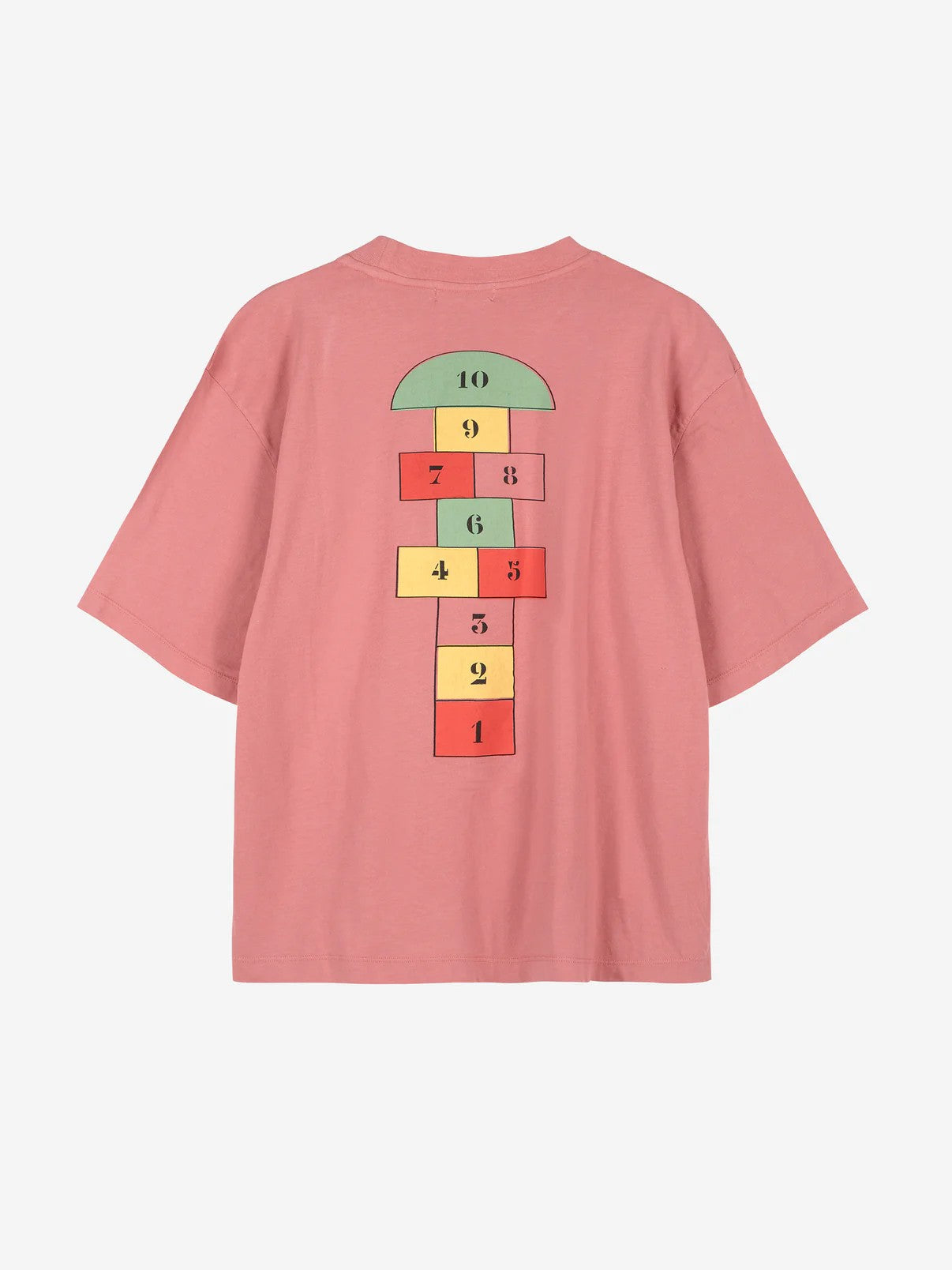 T-shirt relaxed Hopscotch Pink