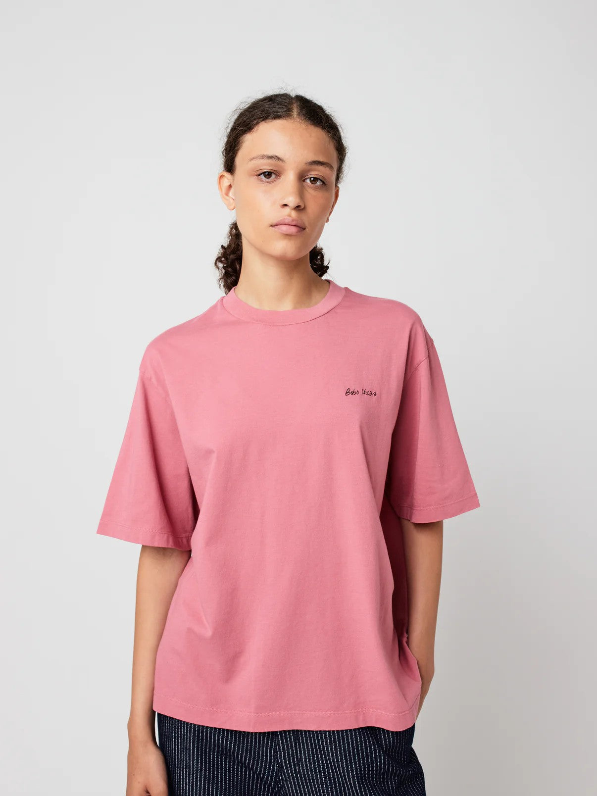 T-shirt relaxed Hopscotch Pink