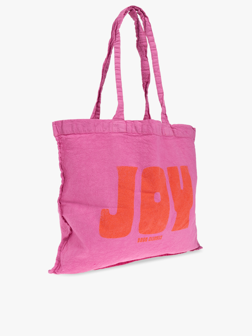 Torba bawełniana Tote Joy Pink