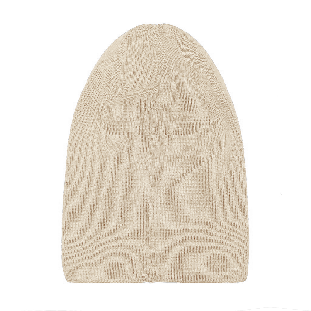Czapka Slouch Beanie beżowa