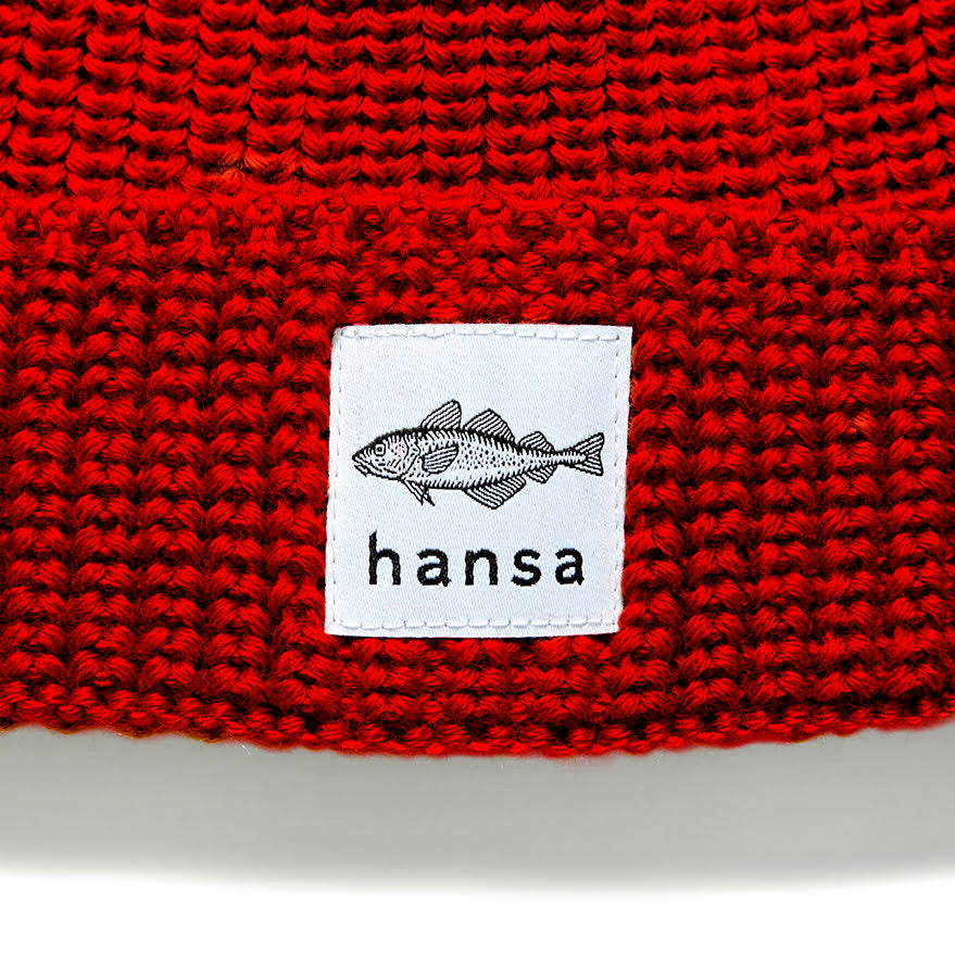 Czapka Beanie czerwona