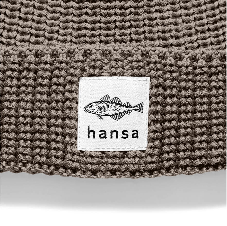 Czapka Beanie taupe