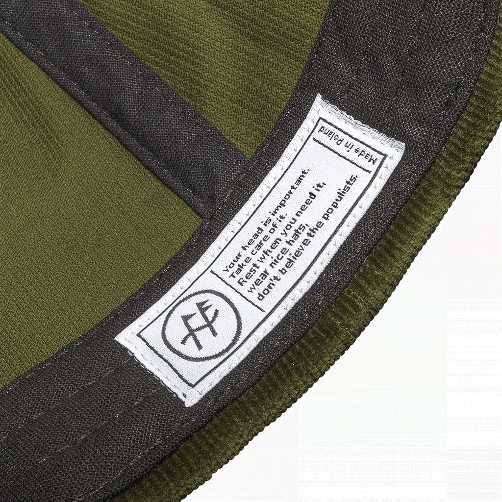 Czapka z daszkiem Moss Green