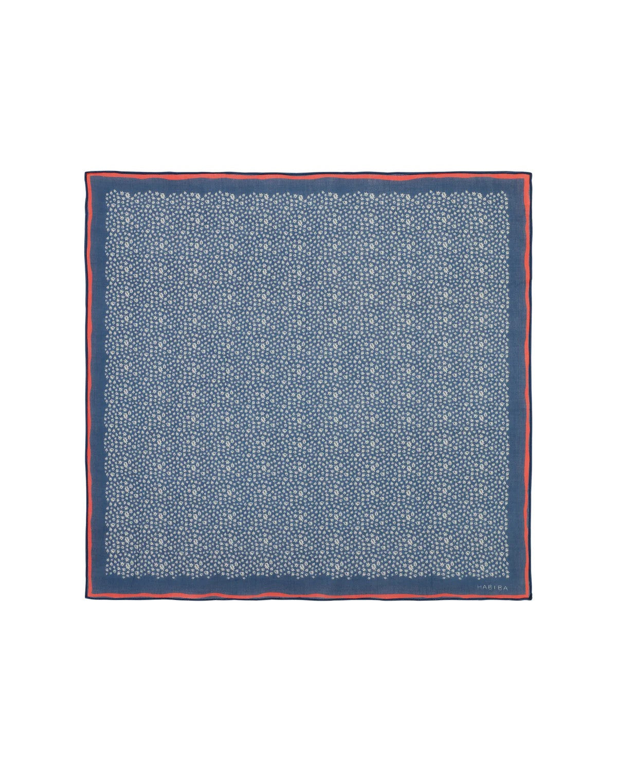 Chusta Bandana Autumn Leaf Indigo