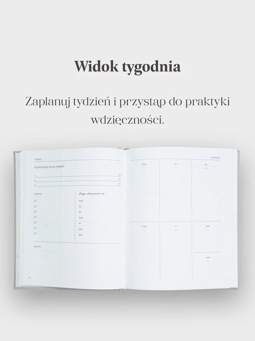 Planer Jaśnie Plan niebieski
