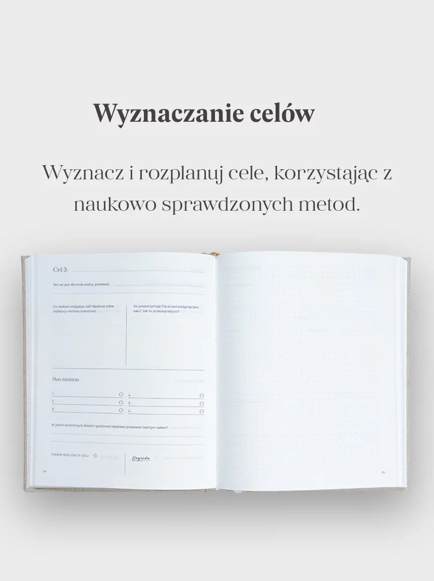 Planer Jaśnie Plan niebieski