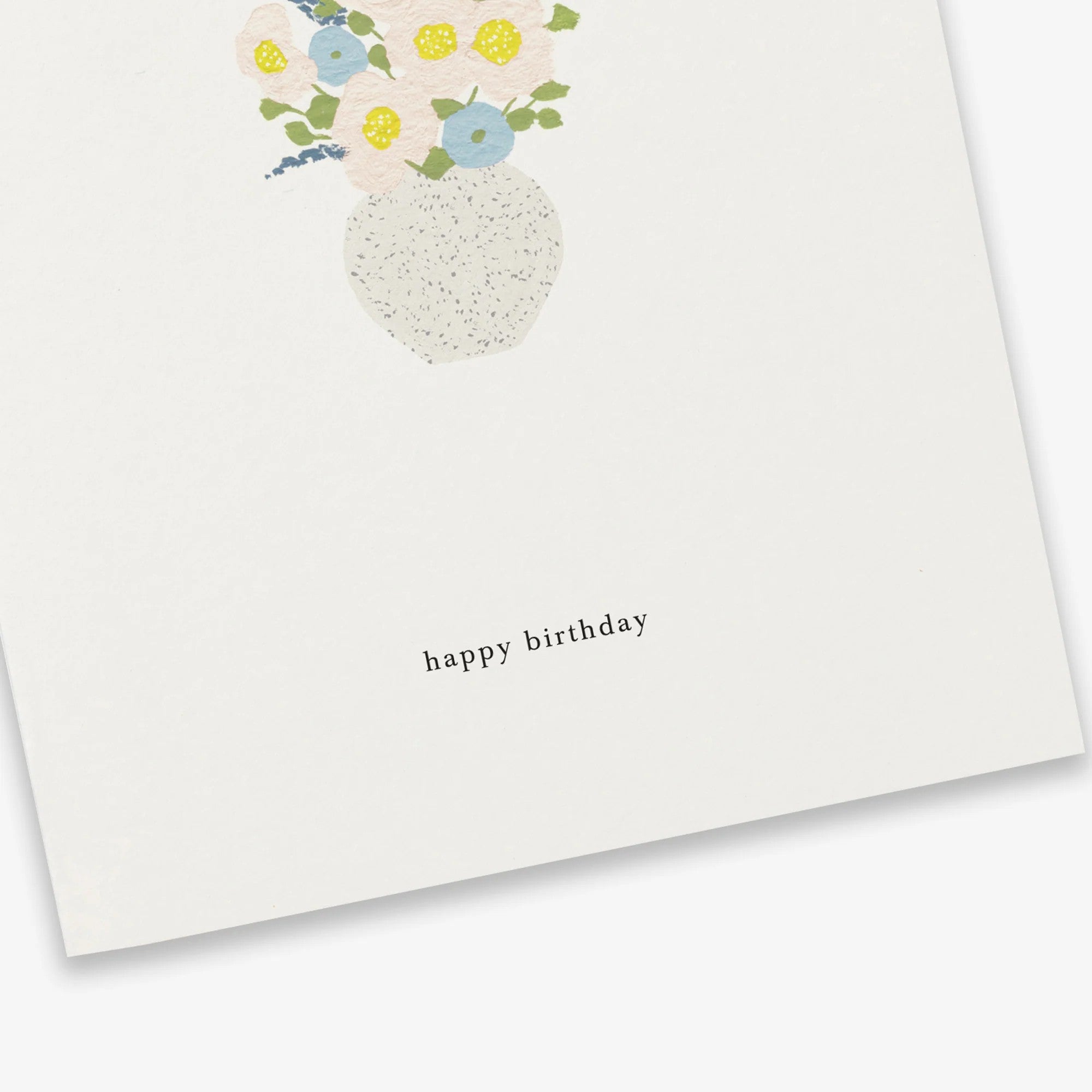 Kartka Birthday Flowers