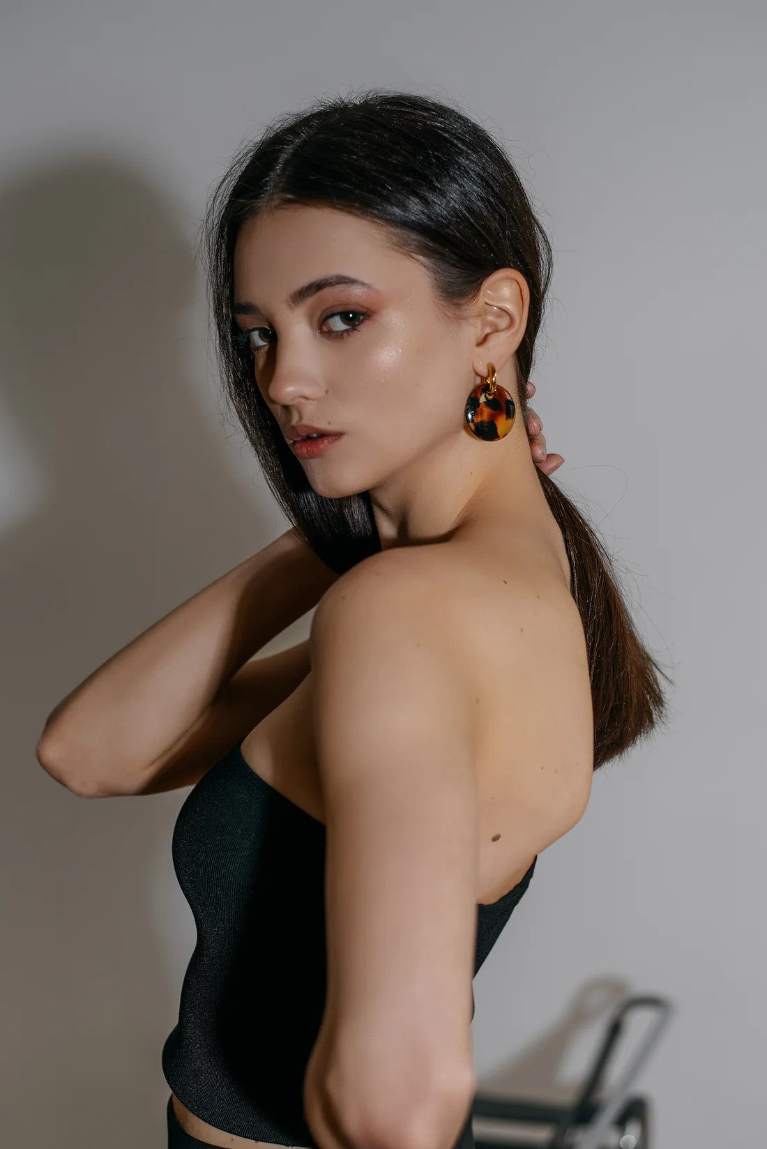 Kolczyki Crocus Light Tortoise