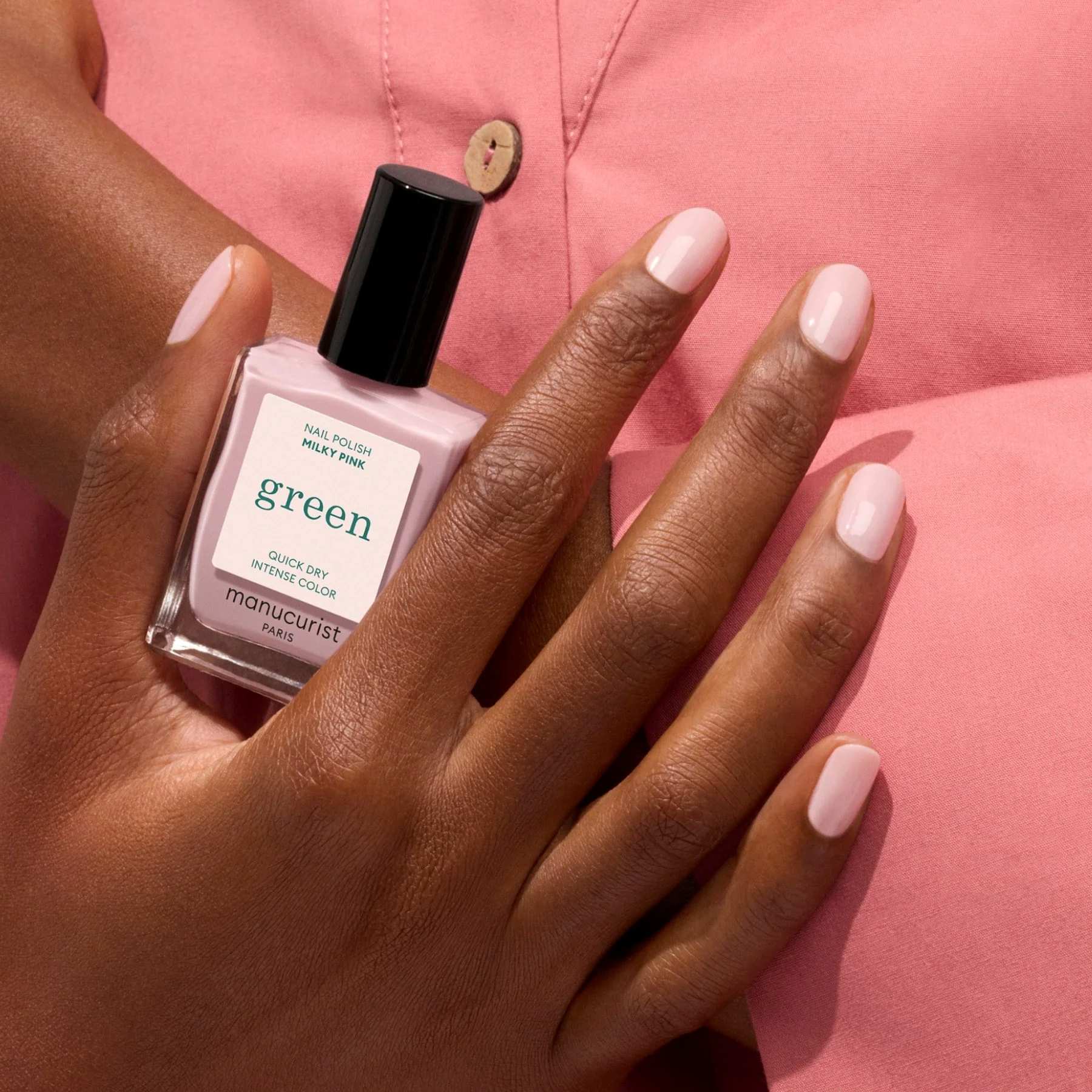 Lakier do paznokci Green Milky Pink