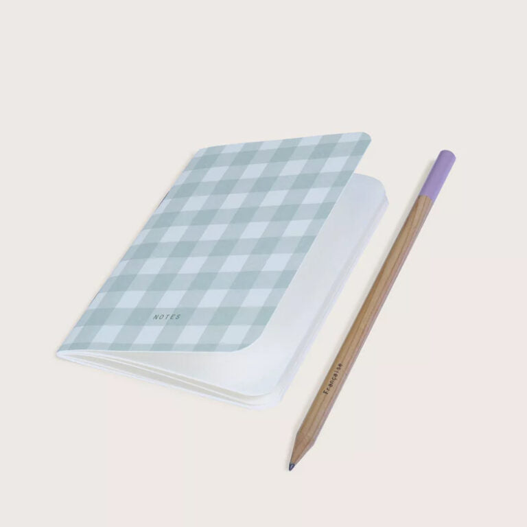 Mini notes Zielona Kratka