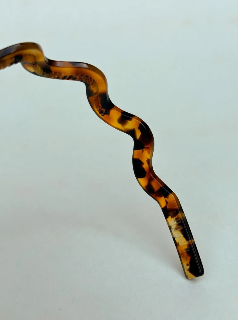 Opaska Wavy White Tortoise